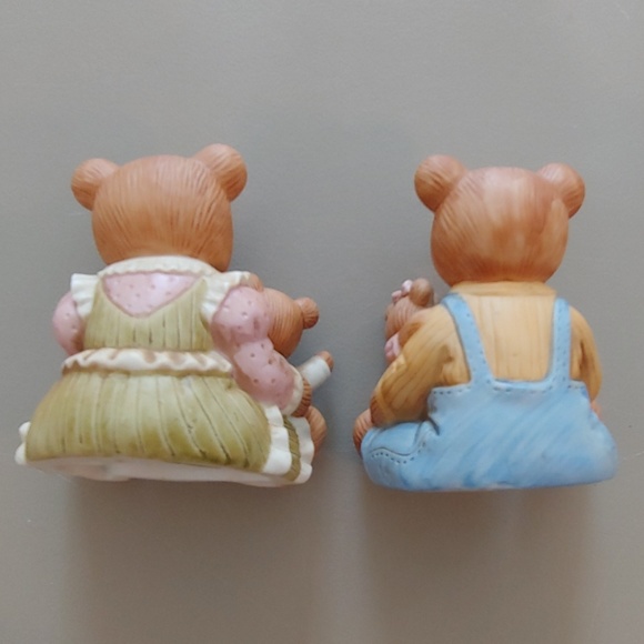 Vintage Homco Porcelain Nursery Bears - Picture 2 of 6